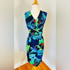 Country Road Australia Sleeveless Floral Wrap Dress